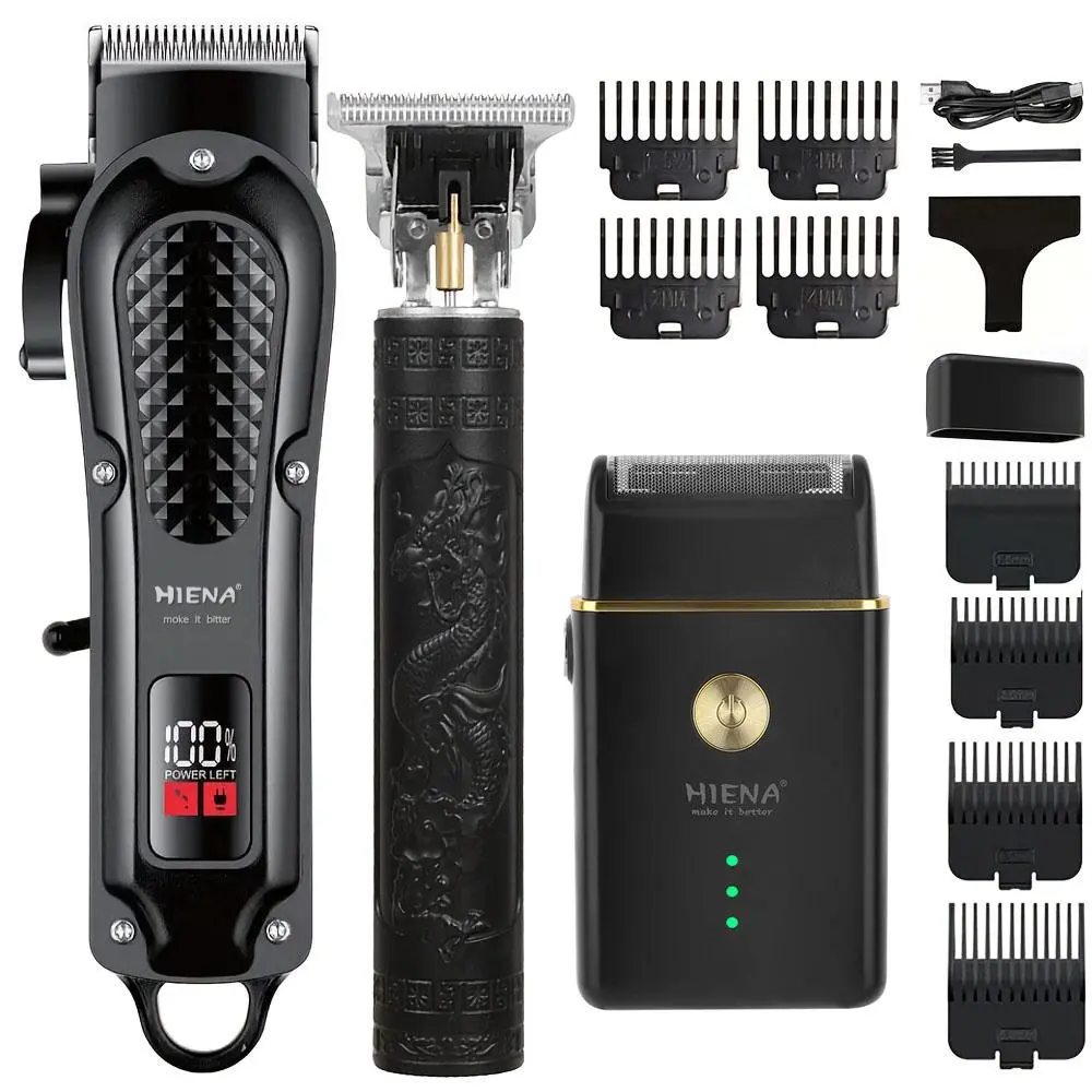 Professional Blonde Hair Clipper & Trimmer Kit