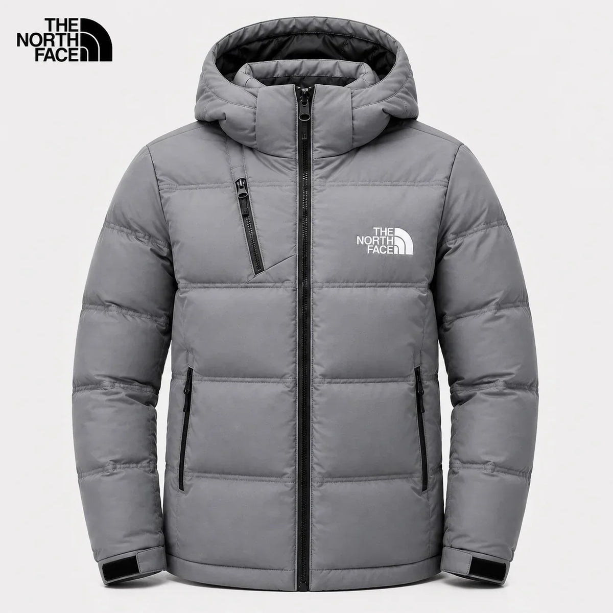 Men's Hooded Quilted Puffer Jacket