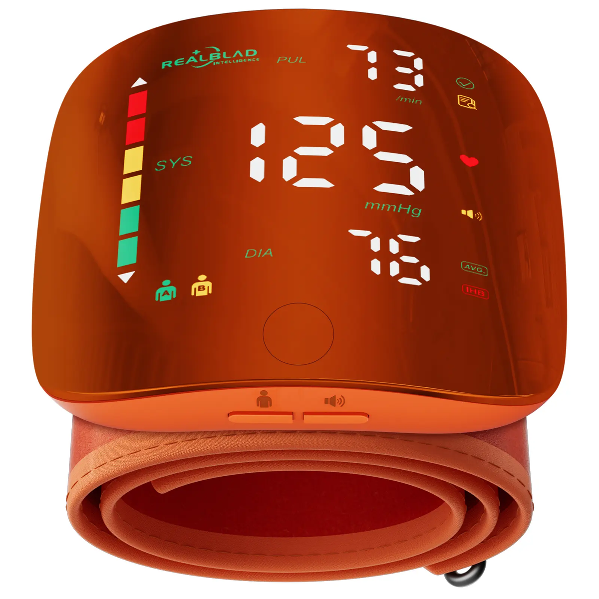 Ziqing Wrist BP Monitor, Type-C LED Display