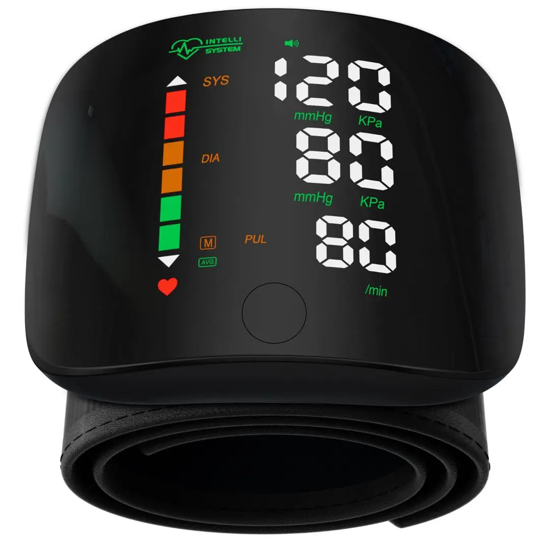 Ziqing Wrist BP Monitor, Type-C LED Display