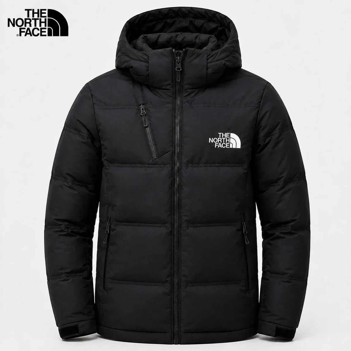 Men's Hooded Quilted Puffer Jacket
