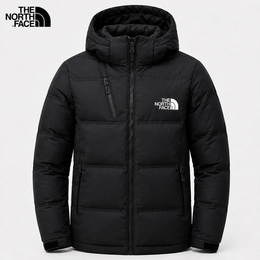 Men's Hooded Quilted Puffer Jacket